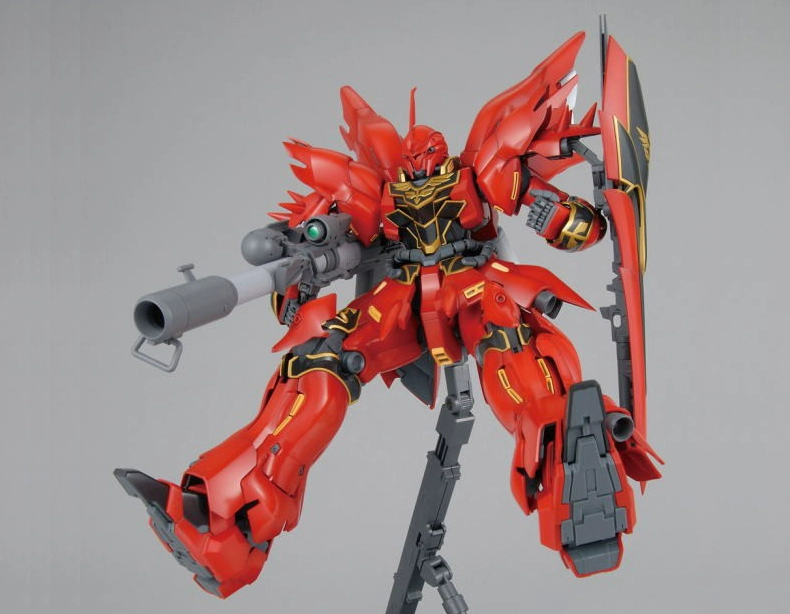 Mô hình Bandai Gundam MG 1/100 Sinanju Xinanzhou với bệ phóng tên lửa HD OVA phiên bản hoạt hình - Gundam / Mech Model / Robot / Transformers dụng cụ lắp ráp gundam