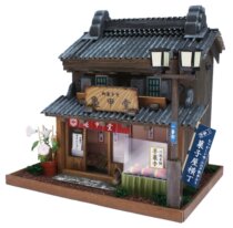 Japanese Billy Handmade Toy Street Series Kawagai Street Ancient Building Kawazo Zaojiado 8614 Scene