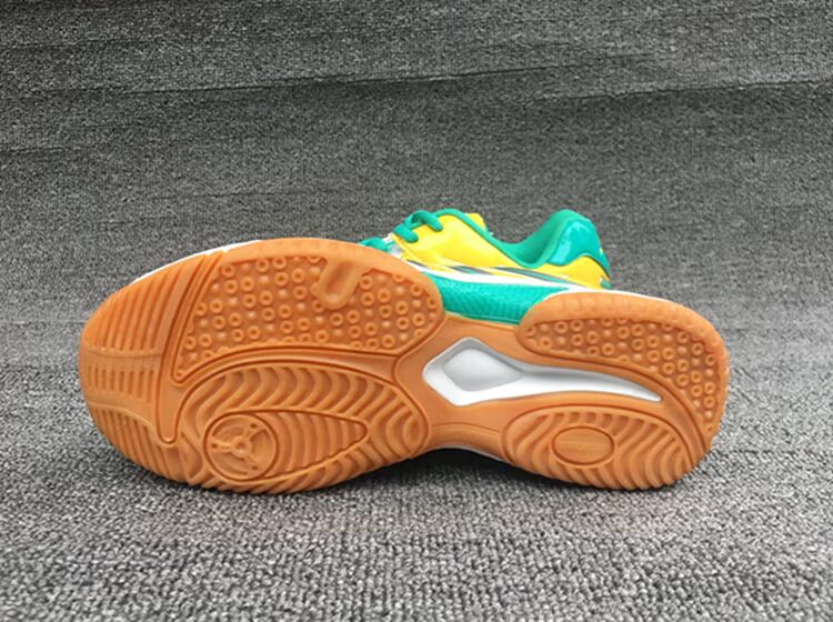 Mã gãy đôi cầu lông đặc biệt đôi giày lưới thoáng khí giày tennis gân dưới mang giày luyện tập giày chống trượt - Giày cầu lông giày promax