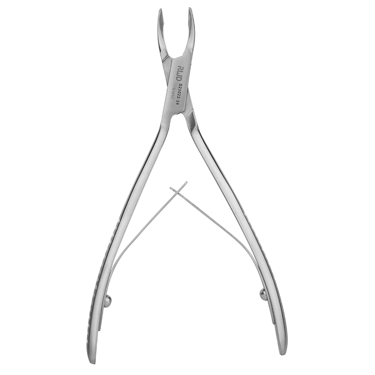 S21023-14  Friedman-Pearson 单关节咬骨钳-弯/0.7mm/14cm