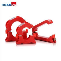 Open residual current transformer dedicated zero sequence transformer for electrical fire monitoring Zero sequence transformer Round Square 630A