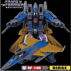 Трансформер takara 变形金刚 mp11nd 三尖头飞机 挽歌