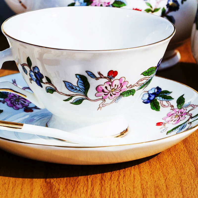 AYNSLEY British Сделано в чашке Classic Porcelain Black Tea Ceramic Cup Afternoon Tea Cup Plate Import Coffee Cup Disc