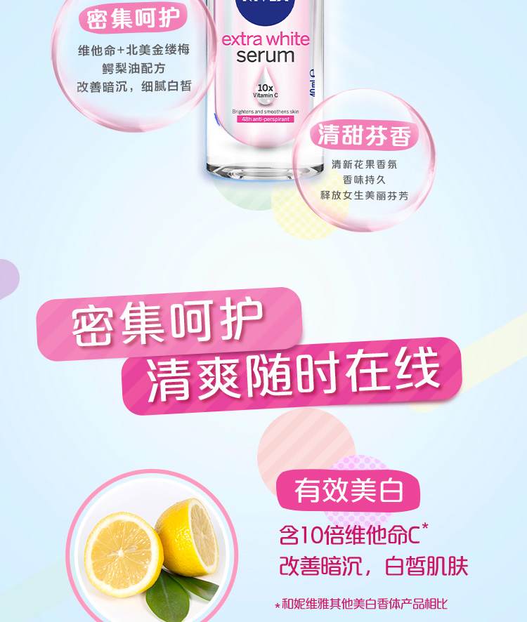 【第二份0元】妮维雅女士止汗露40ml