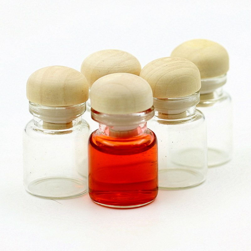 German imported Cork sharing bottle ink sub bottle small empty bottle 18ml 5ml