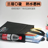 Водонепроницаемая барсетка, льняная сумка, сумка для учебы, портфель, художественный тканевый мешок, школьный рюкзак