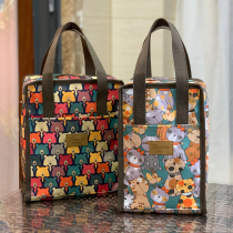Primary School Children Meal Kits Insulated Meals Barrel Bag Braised Pot Bag Handbag Handbags Aluminum Foil Lunchbox Bags Bag