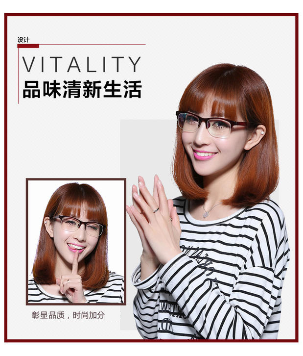 Osley kính nửa khung người đàn ông và phụ nữ có thể được trang bị với khung kính lớn hoàn thành khung kính siêu nhẹ tr90 khung kính kính mắt eye plus
