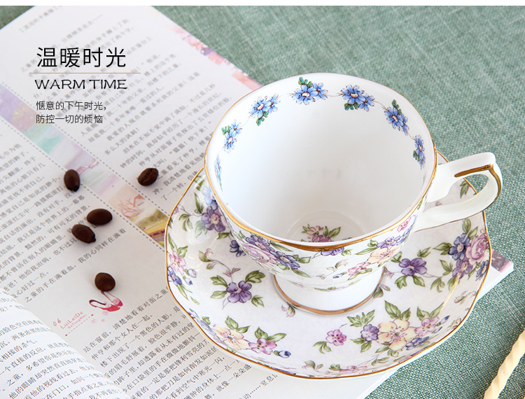 Coffee cup suit European ipads China English afternoon tea tea sets red cup dish exquisite ceramic Coffee cups