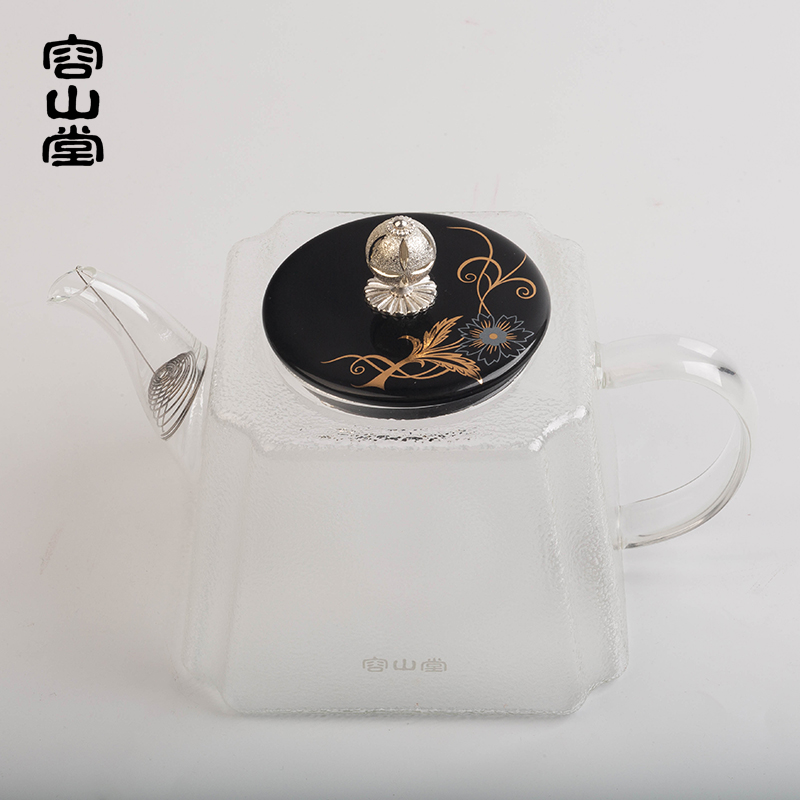 RongShan glass kettle ceramic coppering. As silver pot button # heat happens electrical TaoLu tea stove capacity boiled tea tea set
