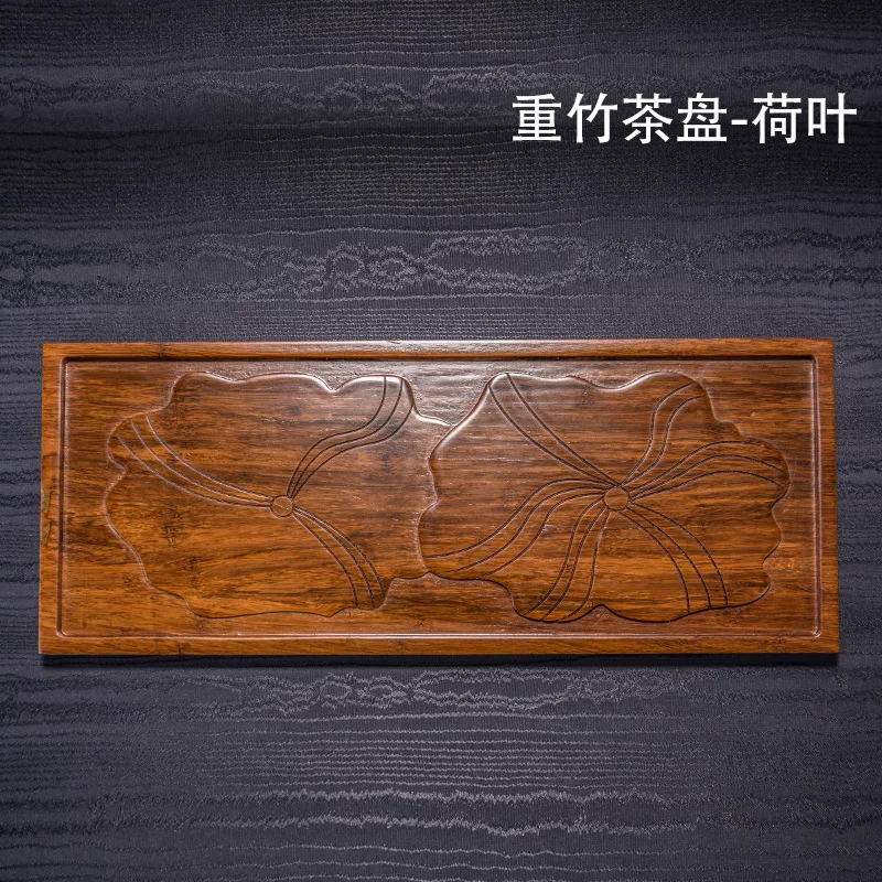 Контраст: оригинал неразборчивый текст, на китайском: " Bamboo art heavy bamboo square mini dry bubble plate bamboo pot tea table tea couple tea tray tea ceremony zero with zero"