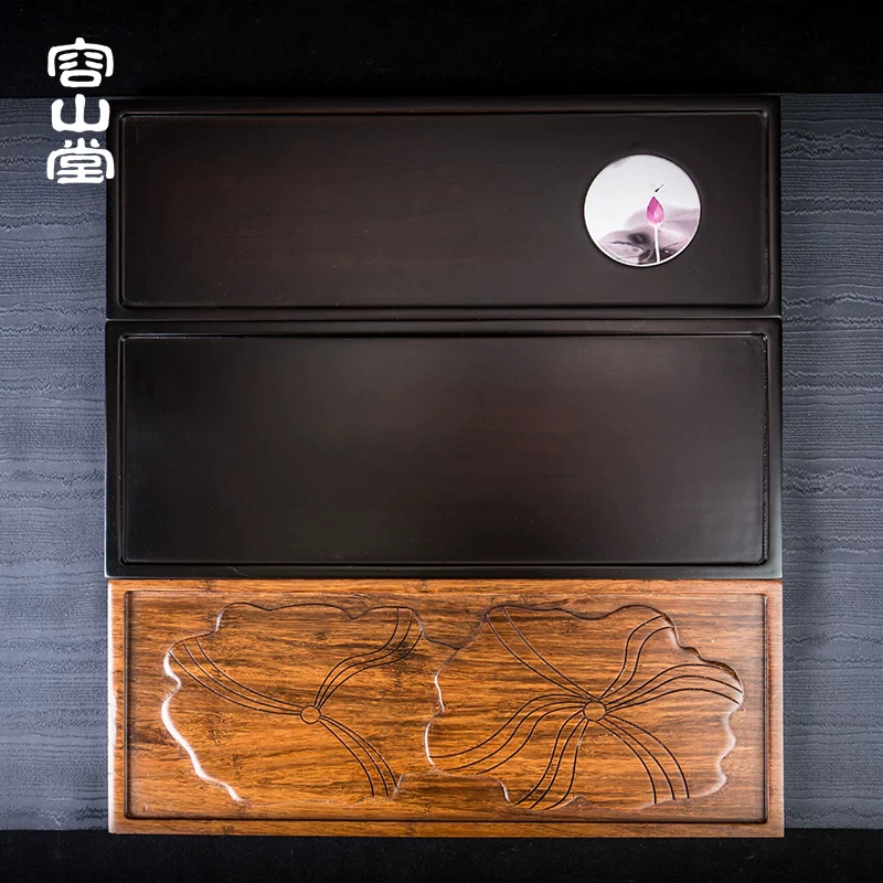 Контраст: оригинал неразборчивый текст, на китайском: " Bamboo art heavy bamboo square mini dry bubble plate bamboo pot tea table tea couple tea tray tea ceremony zero with zero"