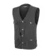 Mới vest trung niên nam ngoài trời mùa xuân và mùa thu mô hình cotton lỏng nhiều túi vest cha mặc vest vest áo ba lỗ tập gym Áo vest cotton
