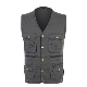 Mới vest trung niên nam ngoài trời mùa xuân và mùa thu mô hình cotton lỏng nhiều túi vest cha mặc vest vest áo ba lỗ tập gym