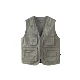 Mới vest trung niên nam ngoài trời mùa xuân và mùa thu mô hình cotton lỏng nhiều túi vest cha mặc vest vest áo ba lỗ tập gym