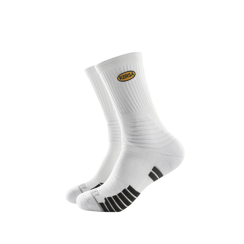 High-Top Towel Bottom Basketball Socks, American-Style Long Tube Practical Training Sports Socks, Thickened Men's Professional Version