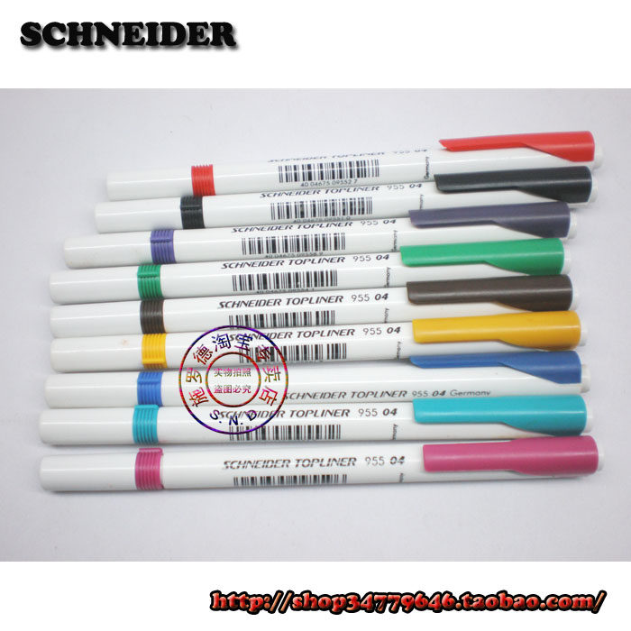 German original imported Schneider stationery pen Schneider pen sketch pen tick pen 955 fiber pen