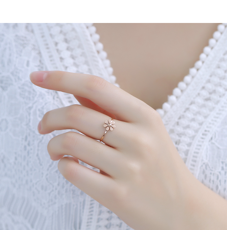 Bague Femme en Acier au titane - Ref 3086715 Image 14