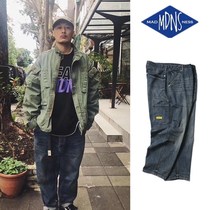 MADNESS CLASSIC WORKER DENIM PANTS Yu Wenle Chauer MDNS 100 Lap Jeans Man