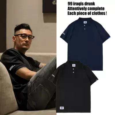 MADNESS MDNS WRUEI CLASSIC STYLE TEE Yu Wenle Short Sleeve Tide Brand Joker Polo Shirt