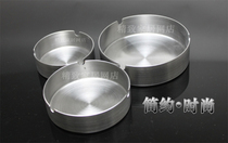 Ultra-value hot selling smoke cylinder fashion stainless steel creative round straight body wire drawing ashtray in three sizes