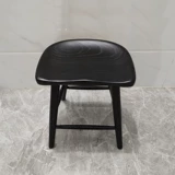 Скандинавский обеденный табурет из цельного дерева, низкий барный стул, барный стул, магазин чая с молоком, косметический туалетный столик, табурет для пеленания обуви, домашний табурет из цельного дерева