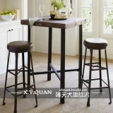 Стульчик для кормления Starbucks в американском стиле, обеденный стол и стул, комбинированный барный стул, барный стул, барная стойка, стол для кафе и стул по индивидуальному заказу