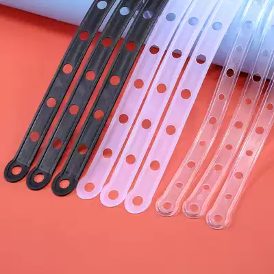 Clothing clothes hanger connection strip leather strip suit with hanger transparent clothes Super link Strip pants clip