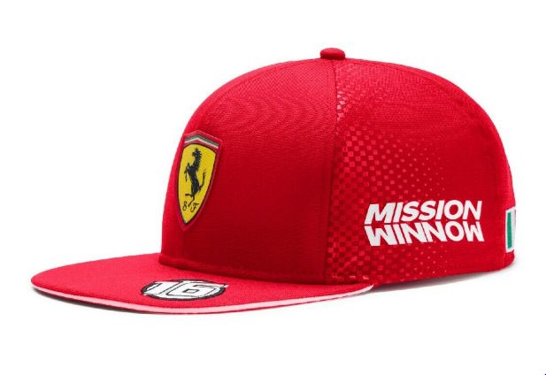 Команда F1 Ferrari 2019 Ле클ер ЛеКлер racing hat Platinar hat