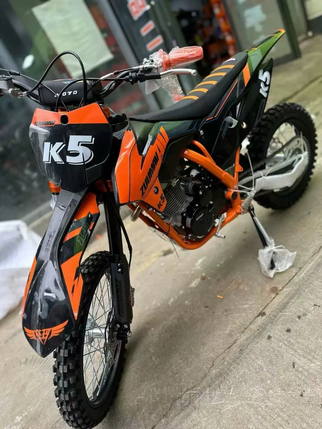 Внедорожный мотоцикл Kida Motor K5 250 куб.см — высокий клиренс, для горных и лесных дорог