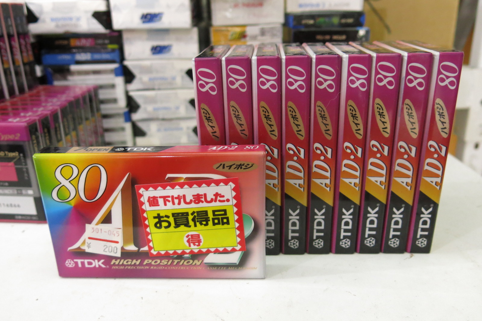 10 discs of TDK AD2-Taobao for the first time