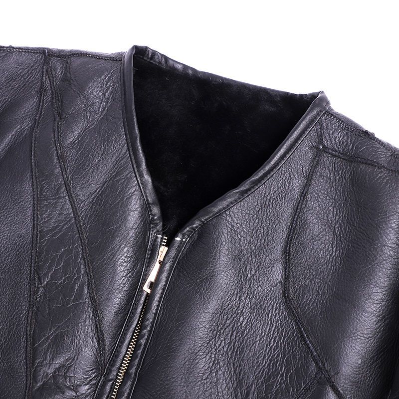 Sheepskin Shearling Integrated Wool Lining Clothing Jacket Sheepskin Coat Men's Cotton Jacket Warm Outdoor Windproof Coat Sheepskin Shearling Integrated Wool Lining Clothing Jacket Sheepskin Coat Men's Cotton Jacket Warm Outdoor Windproof Coat