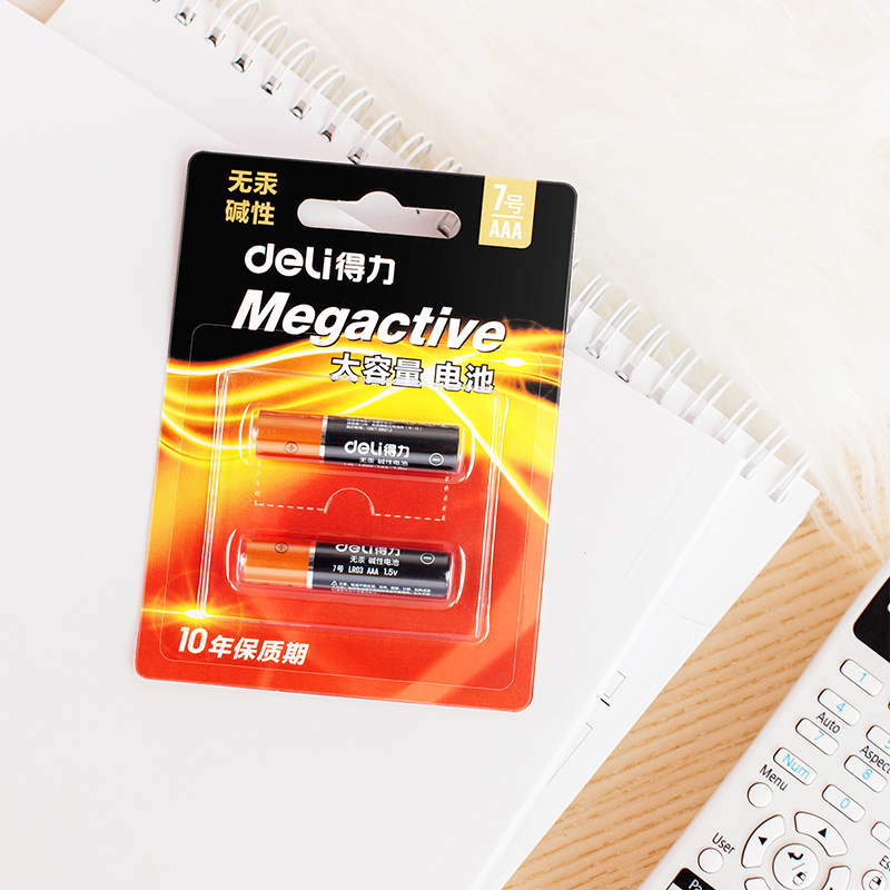 Deli No 5 No 7 No 5 wholesale alkaline battery pack battery Remote control mouse microphone toy battery 1 5V