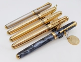 Герои общей фабрики 900 золотая ручка доктор Алилу 14K Golden Study Classic Old Pen Big Big Penyal Poly -Tip