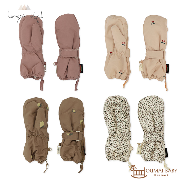 21 autumn and winter new products konges slojd new children's infant warm and thick cute gloves hand guard 5