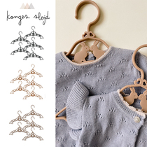 oumai spot konges slojd new baby baby children small clothes hanger child newborn clothes drying rack