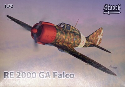 SWORD 72112 Истребитель Reggiane Re 2000 GA Falco в сборе, 1/72.