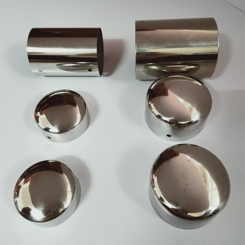 Stairway armrest PVC accessories seal head connection universal access wall tochoke plug stainless steel-Taobao