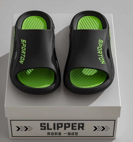 Мягкие нескользящие тапочки для влюбленных, пляжные слайдеры, мягкая подошва