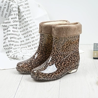 Леопардовый принт плюс рукав