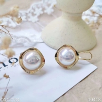 Liyin Dongqing earrings of the same style 2020 new trendy French retro earrings women sterling silver pearl earrings