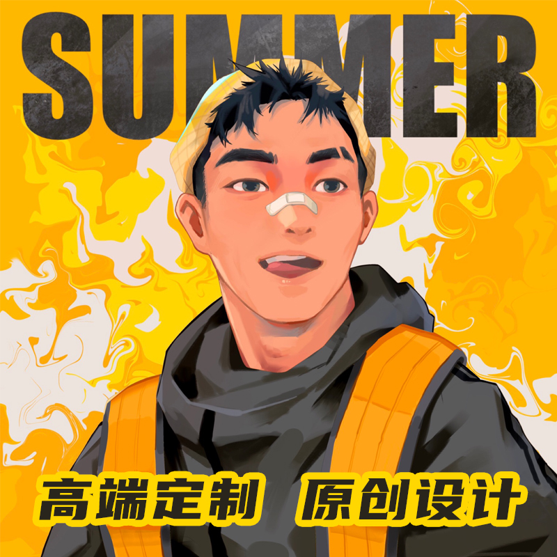 漫画手描きアバターアンカーアバター立ち絵カップルアバターカラオケアバターQバージョン漫画アバターキャラクター設定画