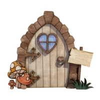 DIY Fairy Tale Door 5 10 см.