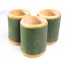 Bamboo tube milk tea cup commercial street stall Internet celebrity milk tea bamboo tube cup mildew-proof cleaning and drying bamboo tube