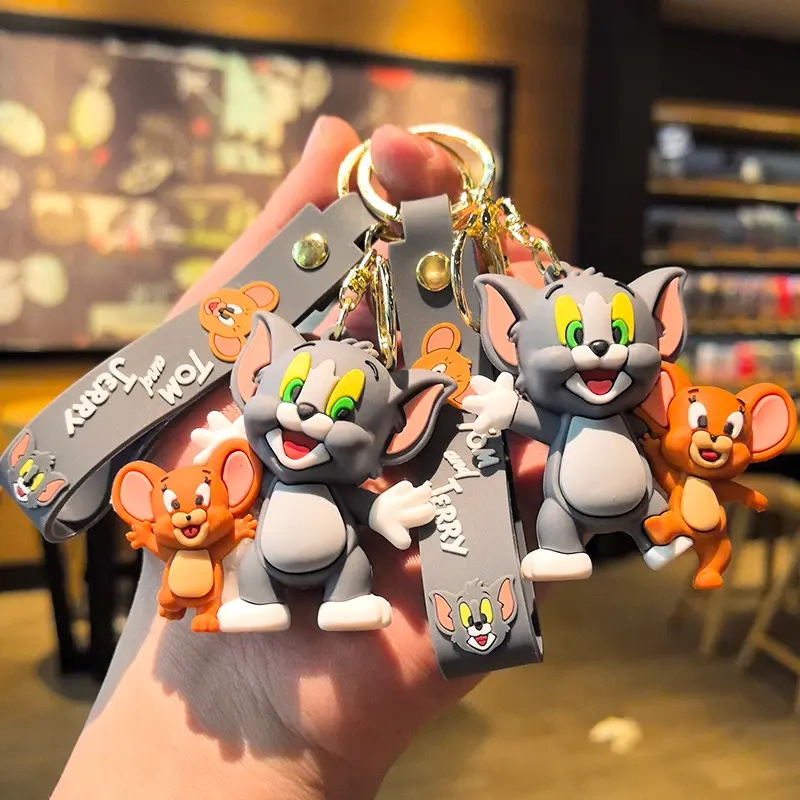 [Member Edition] Mouse and Cat Keychain