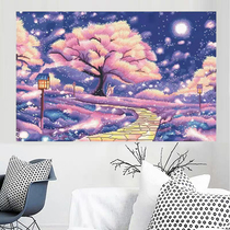 Meritocratic dream state Cross embroidered 2021 lines embroidered with new dreamy scenery characters Tug Grand embroidered Mona Lisa