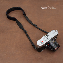 cam-in Strap Ricoh GR2 GR3 Sony Black card Polaroid camera shoulder strap micro single Lycra decompression model