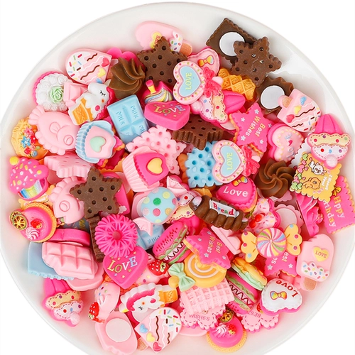 Мультяшные клейкие шпильки для волос, аксессуар, чехол для телефона, украшение для ногтей с аксессуарами, набор материалов ручной работы, «сделай сам»