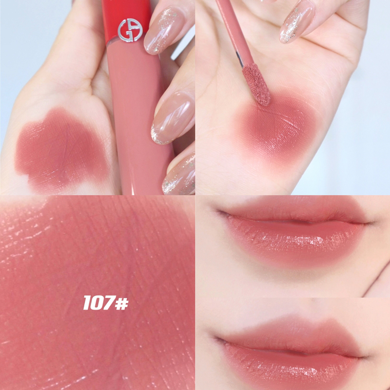 Armani Amani New Red Tube Matte Lip Glaze 214 530 524 418 107 102 212 213