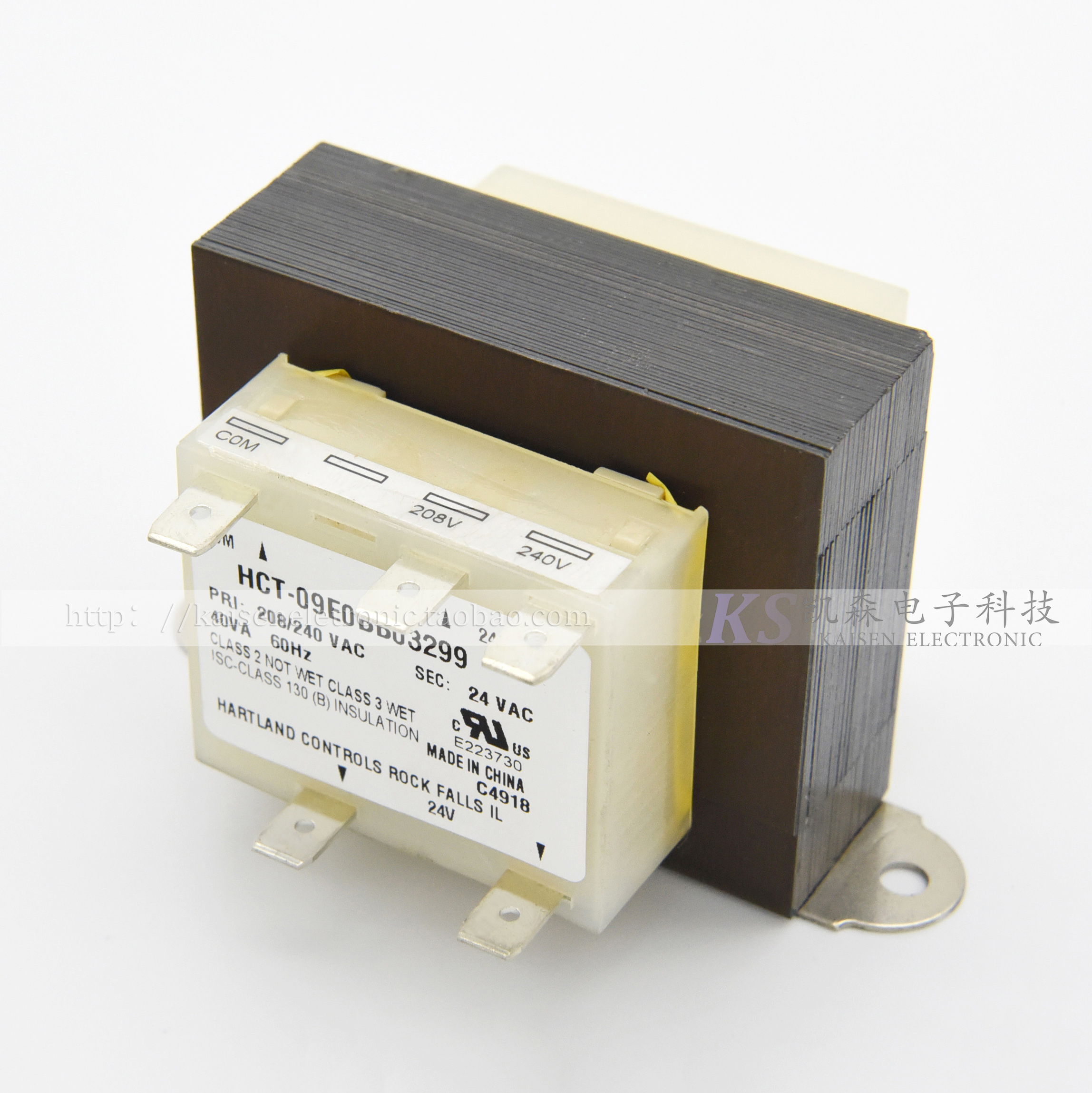 Honeywell Honeywell dehumidifier 40VA 208V240V to 24V UL American isolation transformer